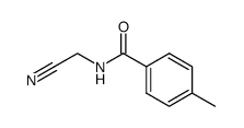 N-p-toluoyl-glycine nitrile structure