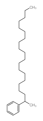 Benzene,(1-methylnonadecyl)- Structure