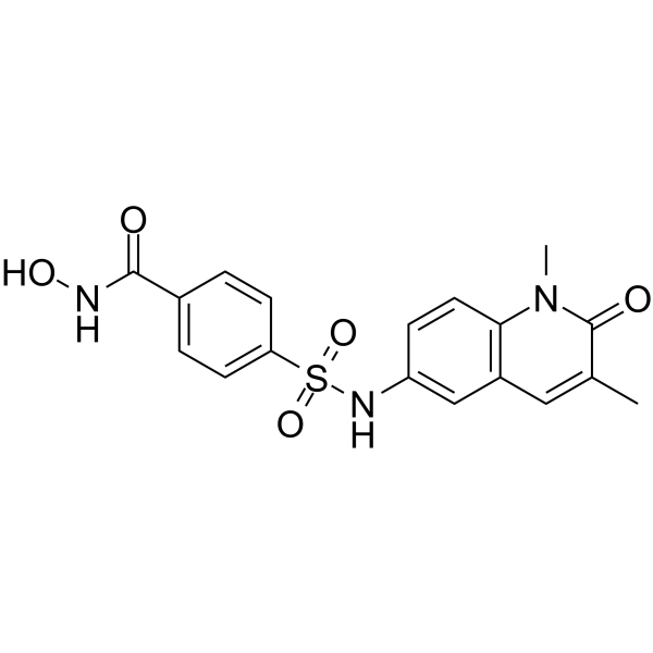 HDAC6/8/BRPF1-IN-1结构式