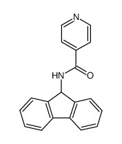 9-Isonicotinoylamino-fluoren Structure