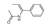 N-acetyl-1-phenylpropenamine Structure