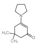 5,5-Dimethyl-3-pyrrolidino-cyclohex-2-en-1-one Structure