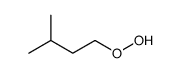 1-hydroperoxy-3-methylbutane Structure