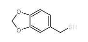 1,3-benzodioxol-5-ylmethanethiol结构式