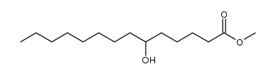 methyl 6-hydroxytetradecanoate Structure