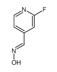 4-Pyridinecarboxaldehyde,2-fluoro-,oxime(9CI)结构式