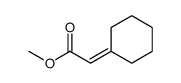 methyl 2-cyclohexylideneacetate结构式