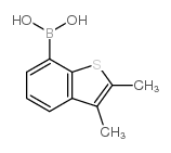 (2,3-dimethyl-1-benzothiophen-7-yl)boronic acid Structure