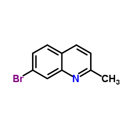 2-甲基-7-溴喹啉结构式