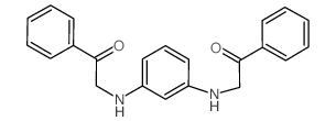 Ethanone, 2,2'-(1,3-phenylenediimino)bis[1-phenyl- (en) Structure