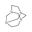 1,3,6,8-Tetraazatricyclo[4.4.1.13,8]dodecane结构式