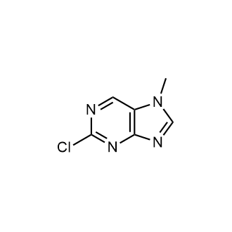 2-氯-7-甲基-7H-嘌呤结构式