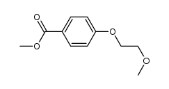 methyl 4-(2-methoxyethoxy)benzoate结构式