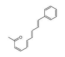 (3E,5E,7E,9E)-10-Phenyl-3,5,7,9-decatetren-2-one结构式