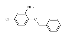 2-(benzyloxy)-5-chlorobenzenamine structure