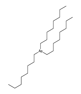 Trioctylarsine Structure