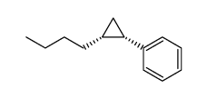 cis-1-butyl-2-phenylcyclopropane结构式