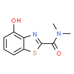 2-Benzothiazolecarboxamide,4-hydroxy-N,N-dimethyl-(9CI)结构式