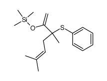 3,6-Dimethyl-3-phenylthio-2-trimethylsilyloxy-1,5-heptadiene picture