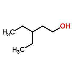 3-Ethyl-1-pentanol structure