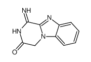 Pyrazino[1,2-a]benzimidazol-3(4H)-one, 1-amino- (9CI)结构式