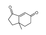 3,3a,4,5-Tetrahydro-3a-methyl-1H-indene-1,6(2H)-dione structure