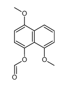 4,8-dimethoxynaphthalen-1-yl formate Structure