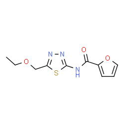 2-Furancarboxamide,N-[5-(ethoxymethyl)-1,3,4-thiadiazol-2-yl]-(9CI) picture