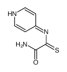 2-(pyridin-4-ylamino)-2-sulfanylideneacetamide Structure