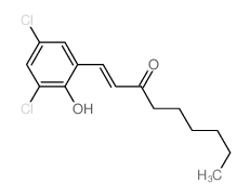 1-(3,5-dichloro-2-hydroxy-phenyl)non-1-en-3-one picture