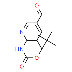 tert-butyl 5-formyl-3-Methylpyridin-2-ylcarbamate结构式