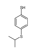 4-propan-2-ylsulfanylbenzenethiol结构式