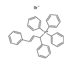 Triphenyl(α-phenylcinnamyl)phosphoniumbromid结构式