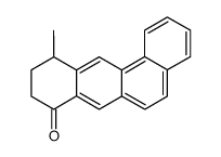 11-methyl-10,11-dihydro-9H-benz[a]anthracen-8-one Structure