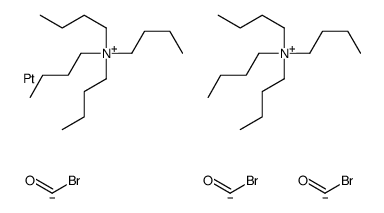 tetrabutylammonium tribromocarbonylplatinate structure