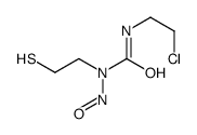 3-(2-chloroethyl)-1-nitroso-1-(2-sulfanylethyl)urea Structure