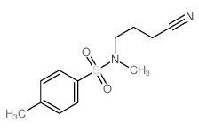 Benzenesulfonamide,N-(3-cyanopropyl)-N,4-dimethyl- picture