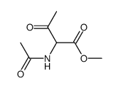 2-acetamido-3-oxo-butanoic acid methyl ester Structure