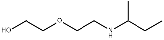 Ethanol, 2-[2-[(1-methylpropyl)amino]ethoxy]- structure