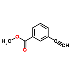 Methyl 3-ethynylbenzoate structure