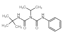 1-(tert-butylcarbamoyl)-3-phenyl-1-propan-2-ylurea Structure