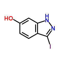 3-Iodo-1H-indazol-6-ol Structure