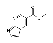 IMIDAZO[1,2-A]PYRIMIDINE-6-CARBOXYLIC ACID METHYL ESTER structure