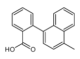 2-(4-methylnaphthalen-1-yl)benzoic acid结构式