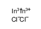 indium(3+),tetrachloride Structure