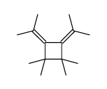 1,1,2,2-tetramethyl-3,4-di(propan-2-ylidene)cyclobutane Structure