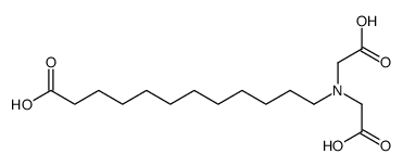 12-[bis(carboxymethyl)amino]dodecanoic acid结构式