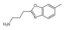 3-(6-methyl-1,3-benzoxazol-2-yl)propan-1-amine Structure