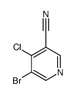 5-Bromo-4-chloronicotinonitrile Structure