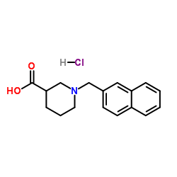 1-(2-Naphthylmethyl)-3-piperidinecarboxylic acid hydrochloride (1:1)图片